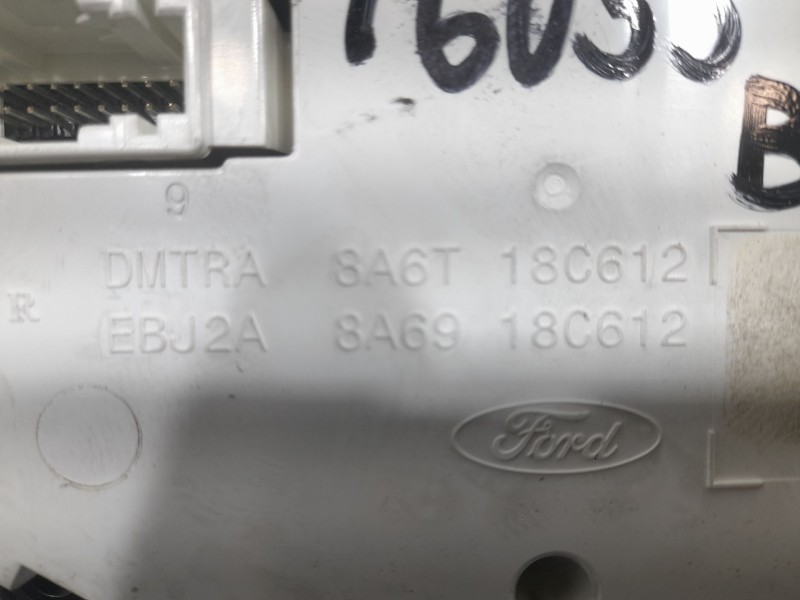 Recambio de mando climatizador para ford fiesta (ccn) gt-line referencia OEM IAM 8A6T18C612  