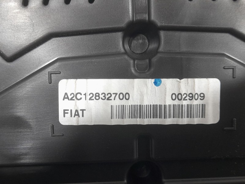 Recambio de cuadro instrumentos para fiat tipo sedán (356_, 357_) 1.4 (356sxa1b) referencia OEM IAM A2C12832700  