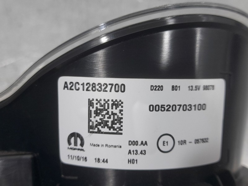 Recambio de cuadro instrumentos para fiat tipo sedán (356_, 357_) 1.4 (356sxa1b) referencia OEM IAM A2C12832700  