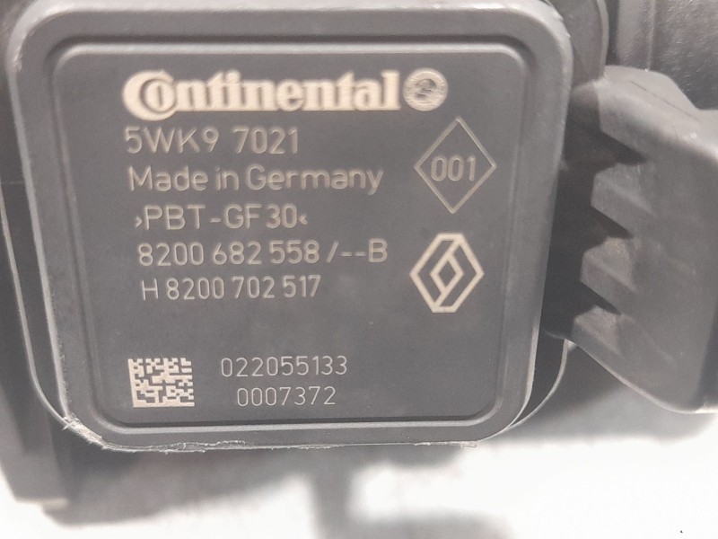 Recambio de caudalimetro para dacia dokker furgoneta/monovolumen 1.5 dci (feaj) referencia OEM IAM 8200682558 H8200702517 CONTIN