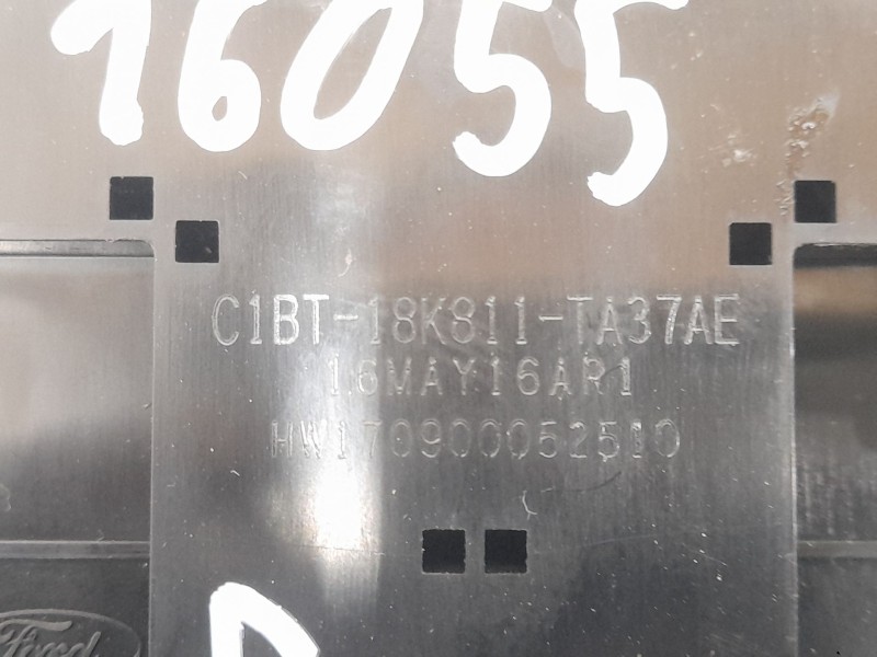 Recambio de mando radio para ford fiesta (ccn) gt-line referencia OEM IAM C1BT18K811TA37AE  