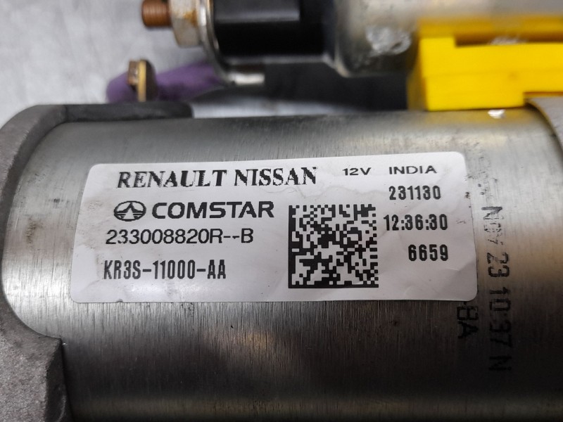 Recambio de motor arranque para renault clio v techno referencia OEM IAM 233008820R COMSTAR 