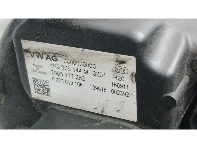 Recambio de cremallera direccion para volkswagen golf vi (5k1) 1.6 tdi referencia OEM IAM 1K1423051EK ELECTRO MECANICA ZF 974659