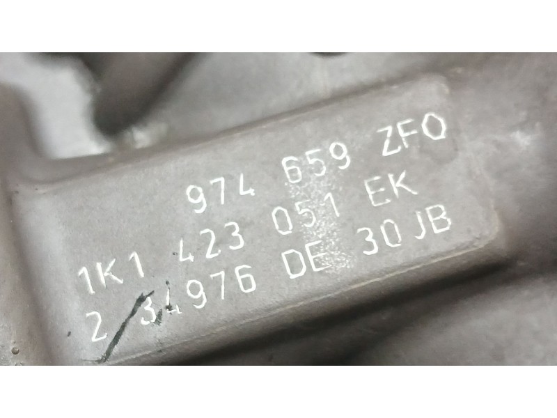 Recambio de cremallera direccion para volkswagen golf vi (5k1) 1.6 tdi referencia OEM IAM 1K1423051EK ELECTRO MECANICA ZF 974659