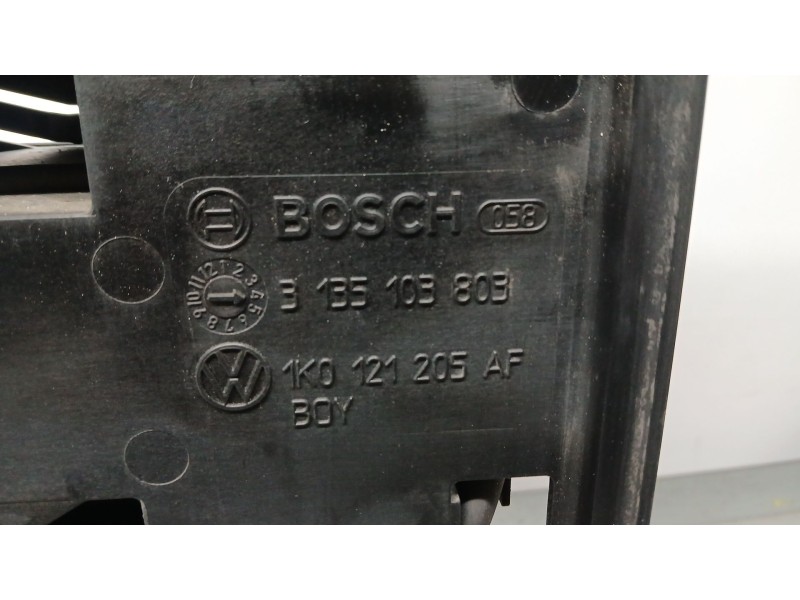 Recambio de electroventilador para volkswagen golf vi (5k1) 1.6 tdi referencia OEM IAM 1K0121205AF BOSCH 3135103803