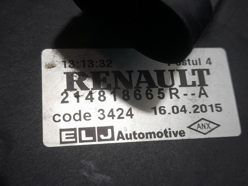 Recambio de electroventilador para dacia dokker furgoneta/monovolumen 1.5 dci (feaj) referencia OEM IAM 214818665R  