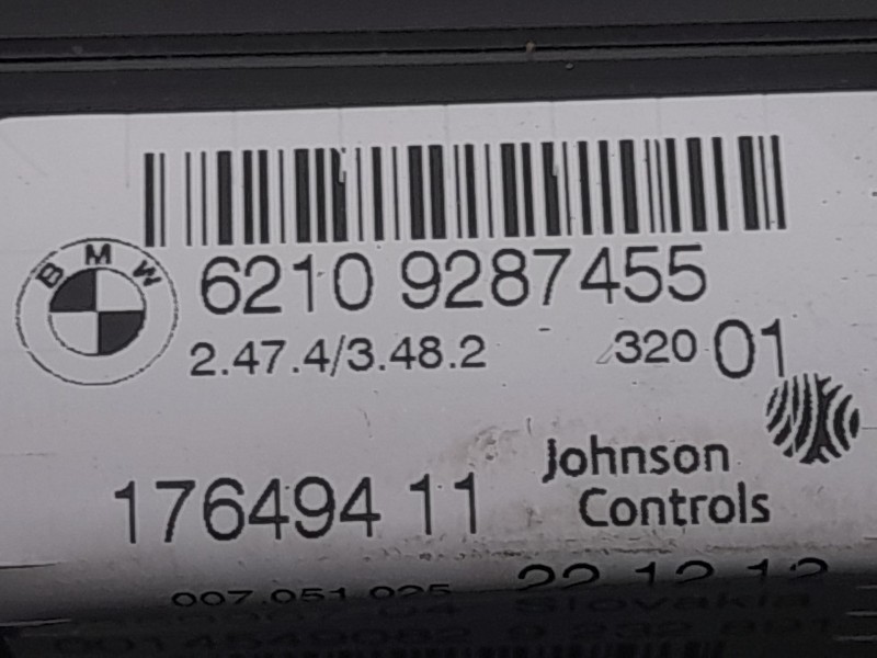 Recambio de cuadro instrumentos para bmw serie 1 lim. (f20) 114 d referencia OEM IAM 62109287455  