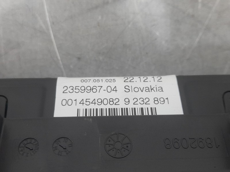Recambio de cuadro instrumentos para bmw serie 1 lim. (f20) 114 d referencia OEM IAM 62109287455  