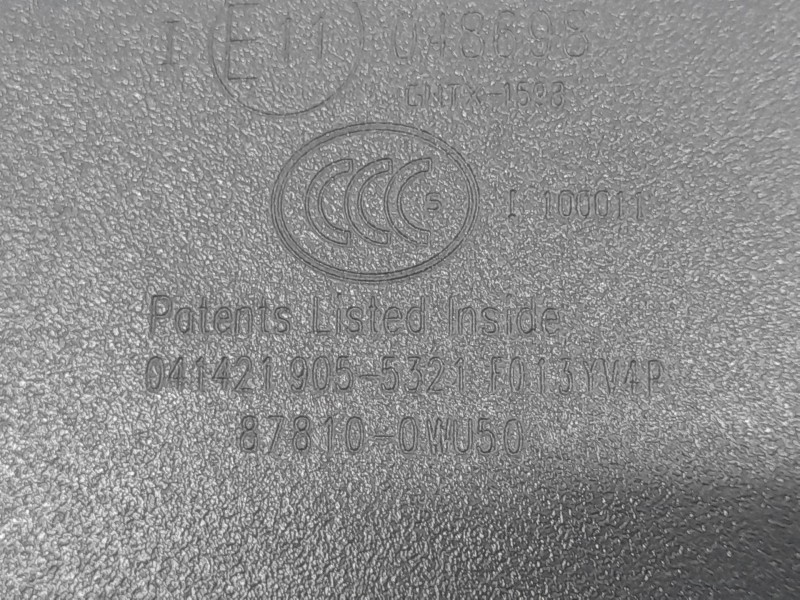 Recambio de espejo interior para lexus es 300h referencia OEM IAM 878100WU50  