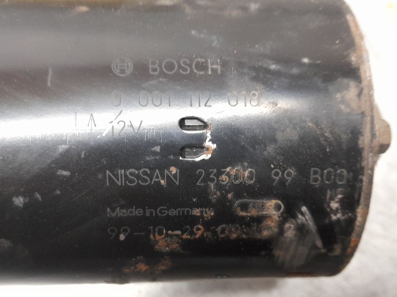 Recambio de motor arranque para nissan micra (k11) gx referencia OEM IAM 0001112018  