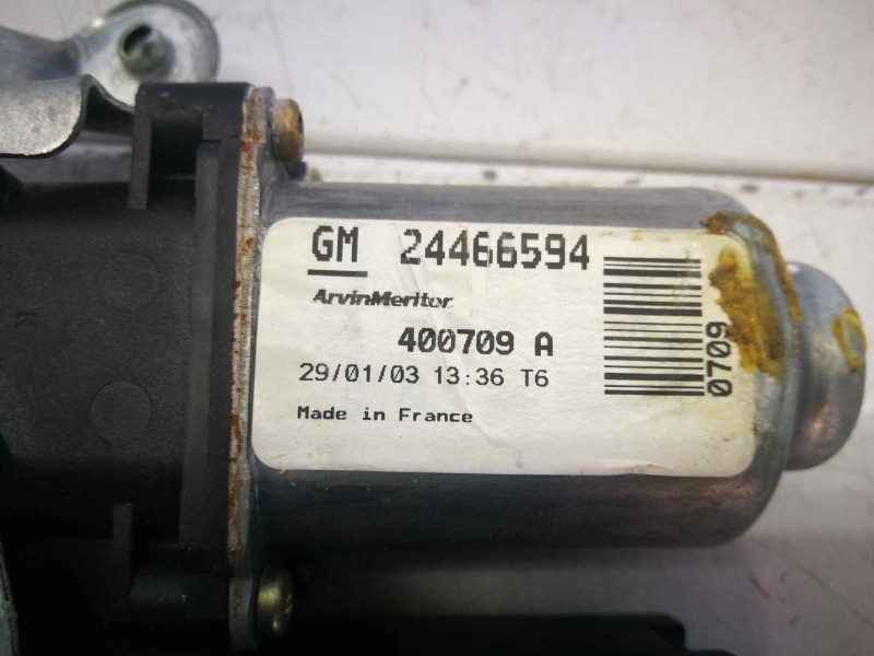 Recambio de elevalunas delantero derecho para opel corsa c 1.7 16v di cat (y 17 dtl / lk8) referencia OEM IAM 24466594 6 PINS EL