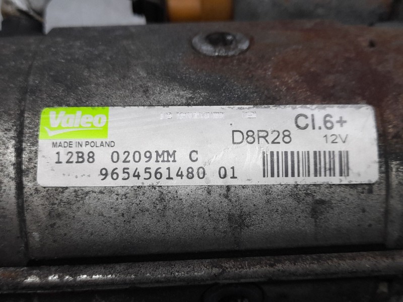 Recambio de motor arranque para peugeot 407 (6d_) 2.0 hdi 135 (6drhrh, 6drhre, 6drhrg, 6drhrj) referencia OEM IAM 12B80209MMC VA