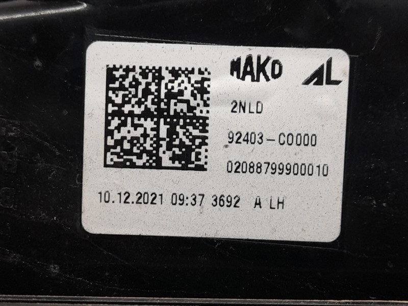 Recambio de piloto trasero izquierdo para hyundai i20 n line referencia OEM IAM 92403CO000 LED 