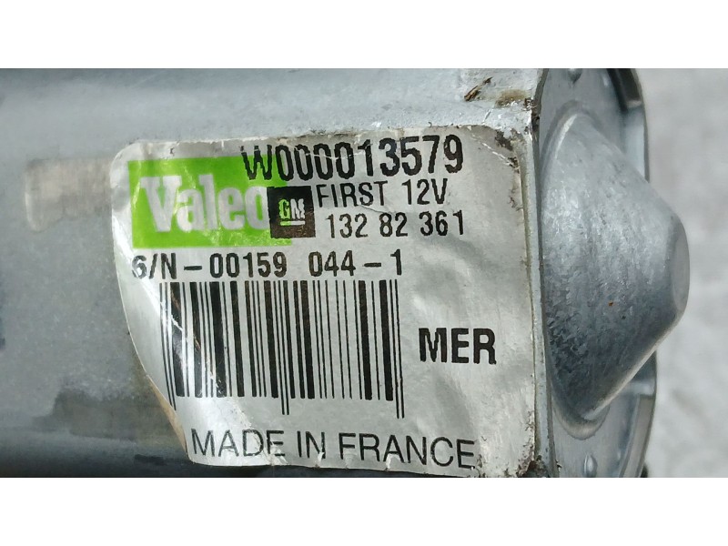 Recambio de motor limpia trasero para opel meriva b monospace (s10) 1.7 cdti (75) referencia OEM IAM 13282361 VALEO W000013579