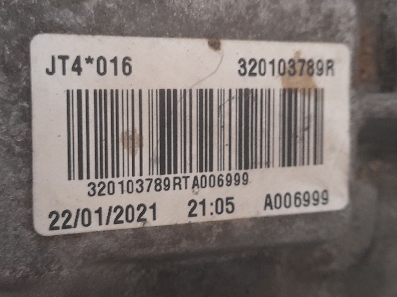 Recambio de caja cambios para dacia sandero essential referencia OEM IAM JT4016 A006999 TOCADA