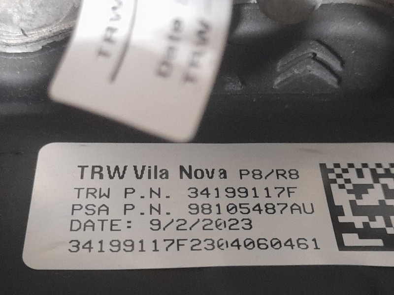 Recambio de volante para peugeot 3008 ii suv (mc_, mr_, mj_, m4_) 1.5 bluehdi 130 referencia OEM IAM 98105487AU  