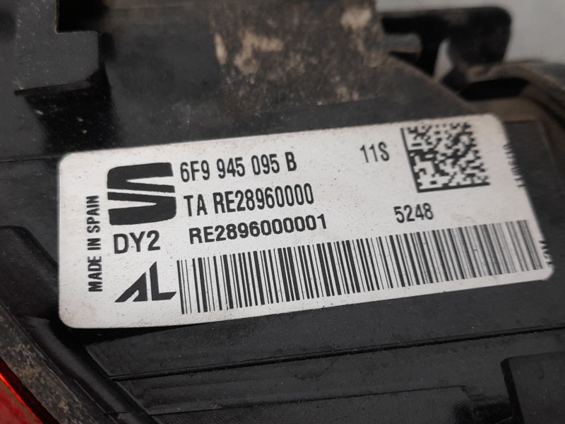 Recambio de piloto trasero izquierdo exterior para seat arona style edition referencia OEM IAM 6F9945095B  EXTERIOR