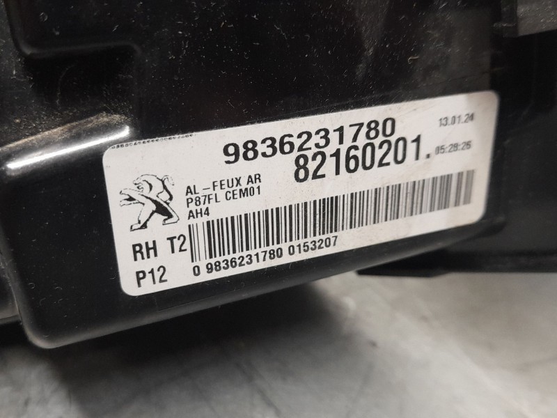 Recambio de piloto trasero derecho interior para peugeot 5008 ii (mc_, mj_, mr_, m4_) 1.2 hybrid (mrhnyh, mrhnyw, mrhnsu, mrhnsm