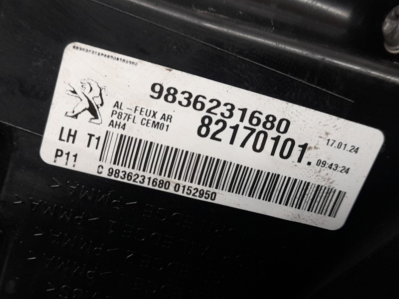 Recambio de piloto trasero izquierdo exterior para peugeot 5008 ii (mc_, mj_, mr_, m4_) 1.2 hybrid (mrhnyh, mrhnyw, mrhnsu, mrhn