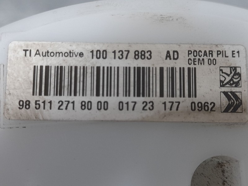 Recambio de aforador para peugeot 2008 (p1) allure referencia OEM IAM 9851127180  