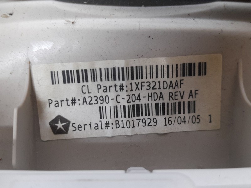 Recambio de luz interior para jeep cherokee limited 4x2 referencia OEM IAM 1XF321DAAF  