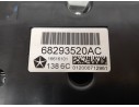 Recambio de mando climatizador para jeep cherokee limited 4x2 referencia OEM IAM 68293520AC  