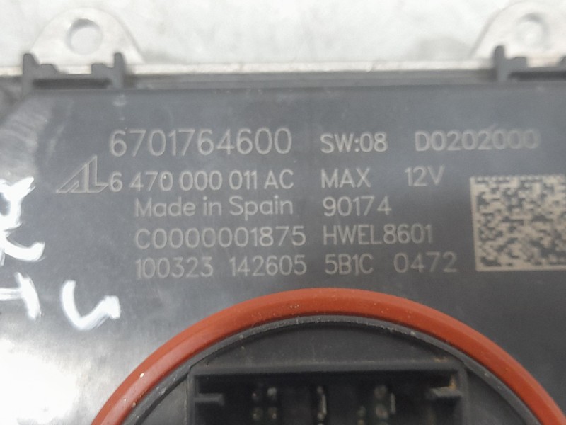 Recambio de centralita faro para maserati grecale modena mild hybrid q4 referencia OEM IAM 6701764600 IZQUIERDA 