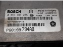 Recambio de centralita motor uce para jeep cherokee limited 4x2 referencia OEM IAM 0281031205 BOSCH 