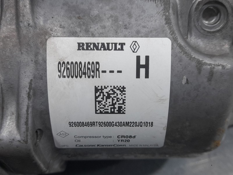 Recambio de compresor aire acondicionado para dacia sandero essential referencia OEM IAM 926008469R  