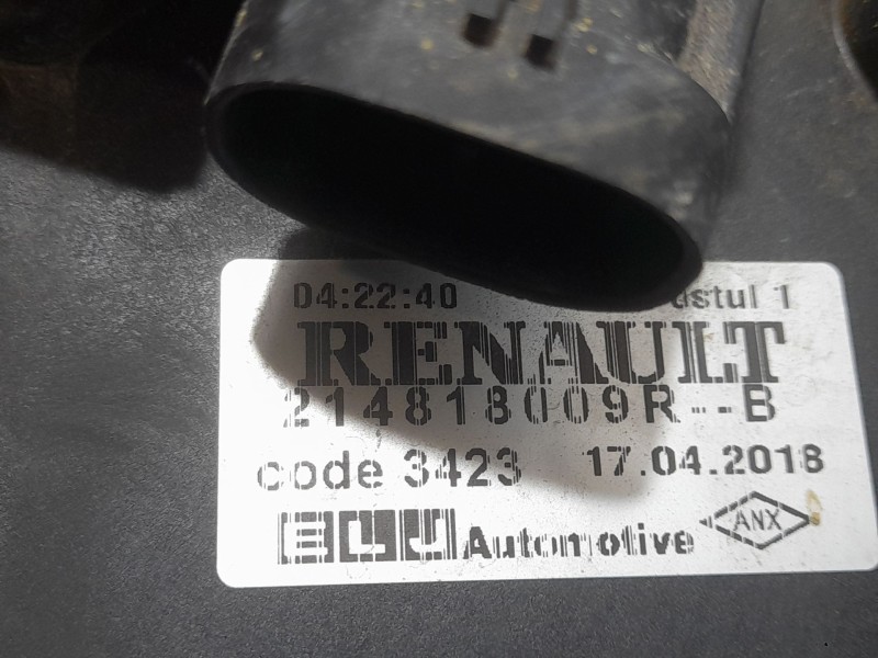 Recambio de electroventilador para dacia logan ii tce 90 lpg referencia OEM IAM 214818009R  