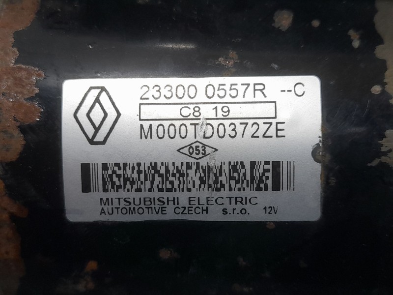Recambio de motor arranque para dacia logan ii tce 90 lpg referencia OEM IAM 233000557R M000TD0372ZE MITSUBISHI