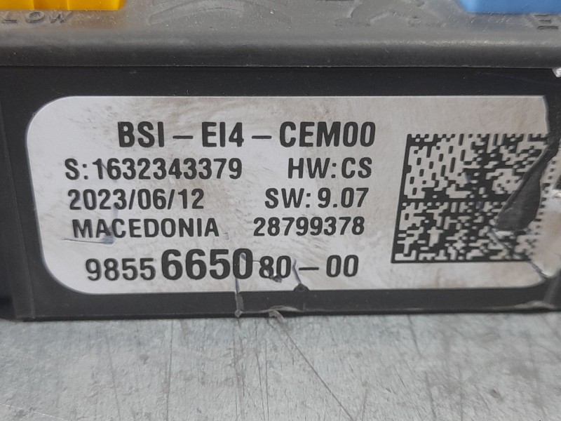 Recambio de caja reles / fusibles para peugeot 2008 (p1) allure referencia OEM IAM 9855665080  