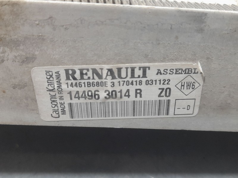 Recambio de intercooler para dacia logan ii tce 90 lpg referencia OEM IAM 144963014R  