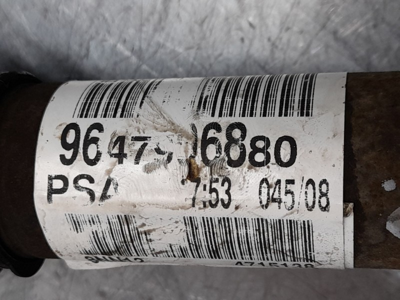 Recambio de transmision delantera izquierda para peugeot 407 (6d_) 2.0 hdi 135 (6drhrh, 6drhre, 6drhrg, 6drhrj) referencia OEM I