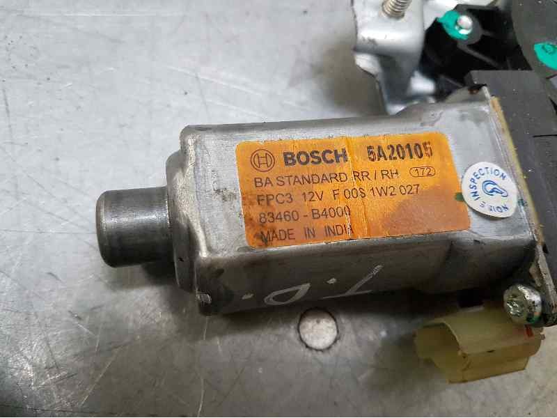 Recambio de elevalunas trasero derecho para hyundai i10 style referencia OEM IAM 83402B9010 2 PINS ELECTRICO