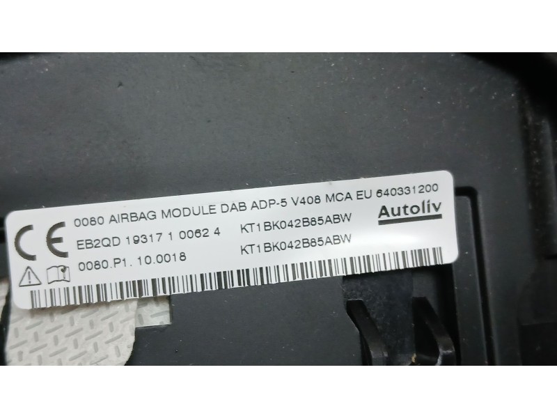 Recambio de kit airbag para ford tourneo connect / grand tourneo connect v408 monospace 1.5 ecoblue referencia OEM IAM KT1BV0430