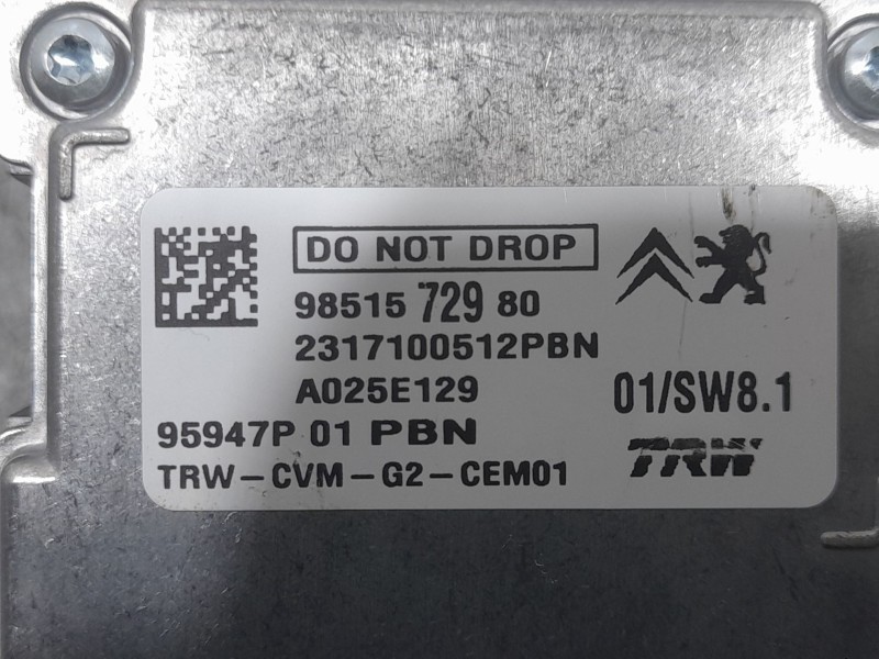 Recambio de camara para opel crossland x / crossland (p17, p2qo) 1.2 (75) referencia OEM IAM 9851572980  