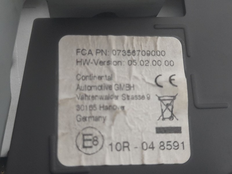 Recambio de sistema navegacion gps para fiat tipo hatchback (356_, 357_) 1.4 (356hxa1b) referencia OEM IAM 07356709000  