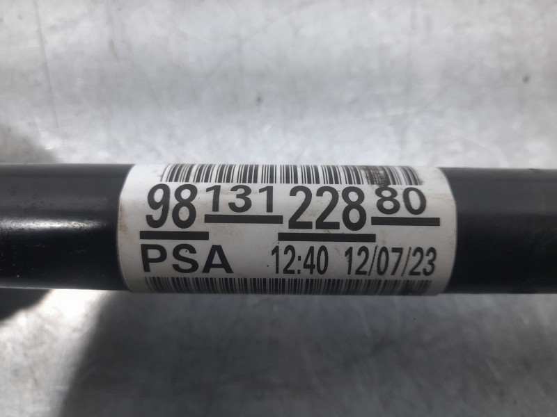 Recambio de transmision delantera derecha para opel crossland x / crossland (p17, p2qo) 1.2 (75) referencia OEM IAM 9813122880  