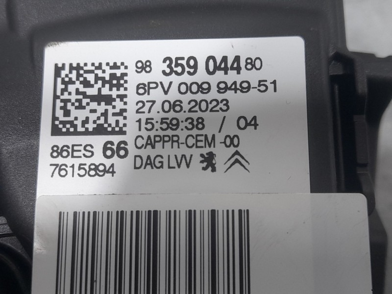 Recambio de potenciometro pedal para opel crossland x / crossland (p17, p2qo) 1.2 (75) referencia OEM IAM 9835904480  