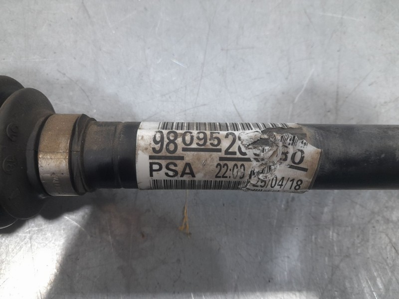 Recambio de transmision delantera derecha para peugeot 3008 gt-line referencia OEM IAM 9809528380  