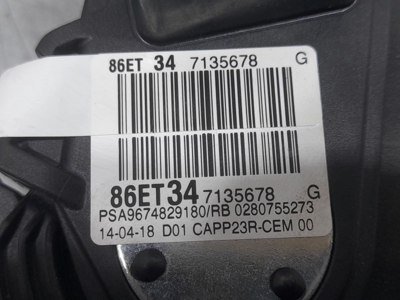 Recambio de potenciometro pedal para peugeot 3008 gt-line referencia OEM IAM 0280755273  