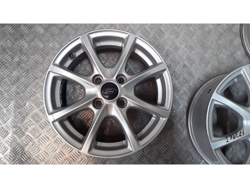 Recambio de juego llantas aluminio para ford fiesta vii (hj, hf) 1.5 tdci referencia OEM IAM 6X15 4 TORN ET45 ROZADAS ALUMINIO