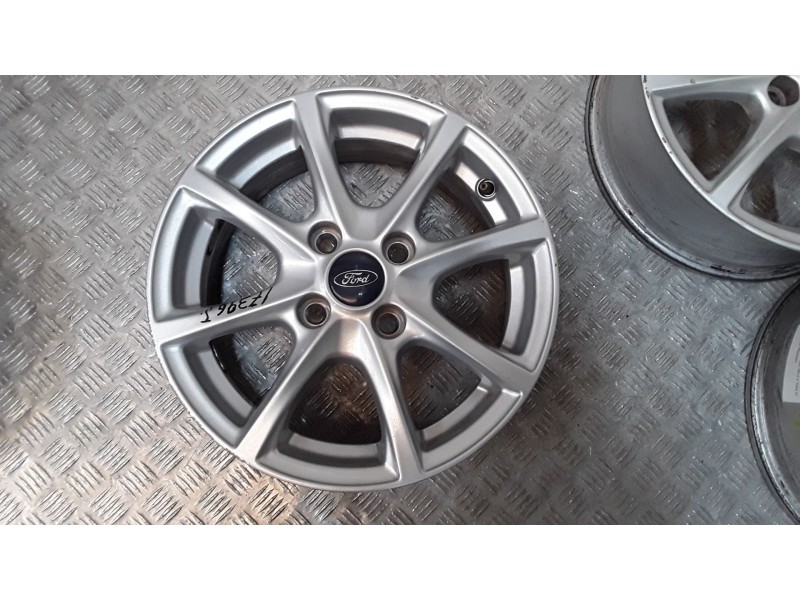 Recambio de juego llantas aluminio para ford fiesta vii (hj, hf) 1.5 tdci referencia OEM IAM 6X15 4 TORN ET45 ROZADAS ALUMINIO