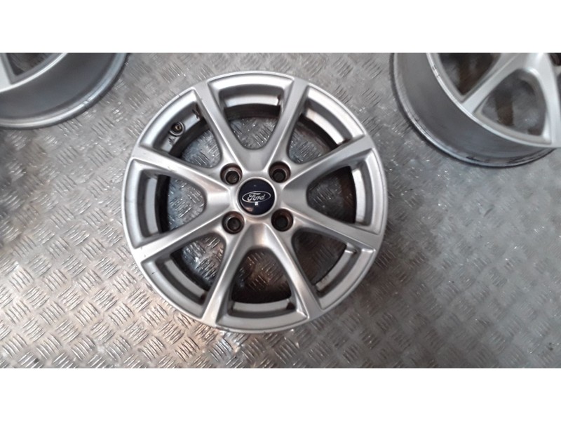 Recambio de juego llantas aluminio para ford fiesta vii (hj, hf) 1.5 tdci referencia OEM IAM 6X15 4 TORN ET45 ROZADAS ALUMINIO