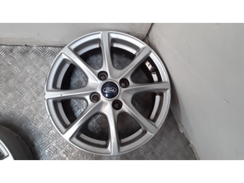 Recambio de juego llantas aluminio para ford fiesta vii (hj, hf) 1.5 tdci referencia OEM IAM 6X15 4 TORN ET45 ROZADAS ALUMINIO