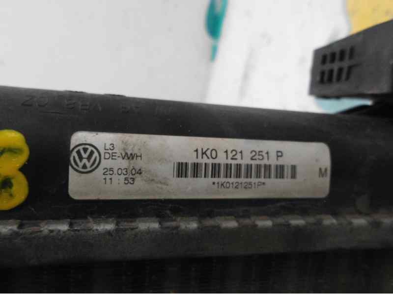 Recambio de radiador agua para volkswagen golf v berlina (1k1) trendline referencia OEM IAM 1K0121251P  PATAS ROTAS