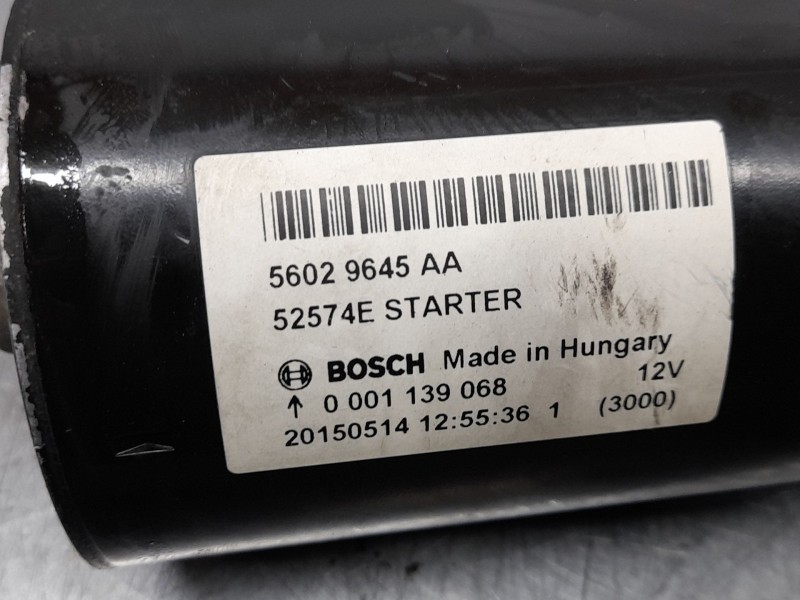 Recambio de motor arranque para jeep cherokee limited 4x2 referencia OEM IAM 56029645AA  