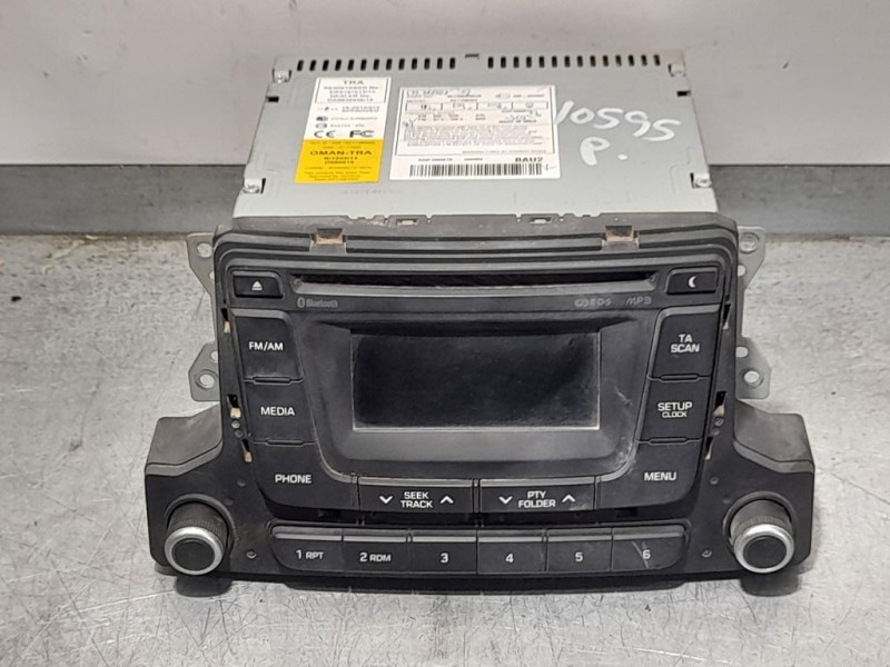 Recambio de sistema audio / radio cd para hyundai i10 style referencia OEM IAM 96170B90504X  