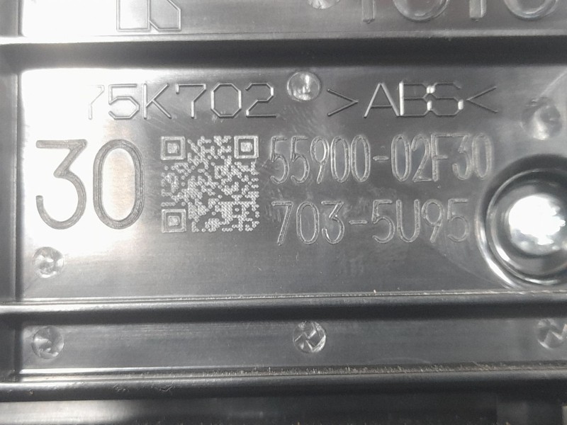 Recambio de mando climatizador para toyota corolla (e21) hybrid active referencia OEM IAM 5590002F30  